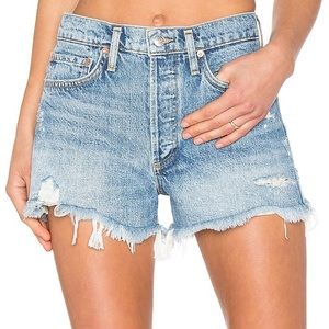 AGOLDE Parker Vintage Cut Off Shorts